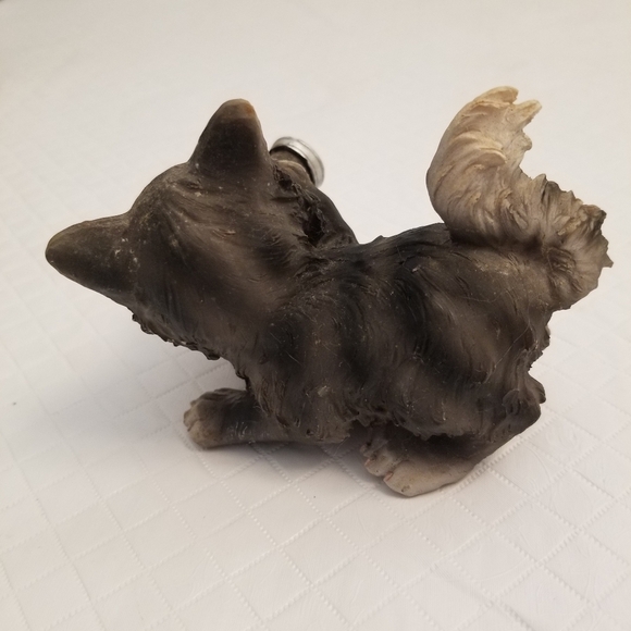 Miniature cat on books and Binoculars figure - Picture 3 of 5